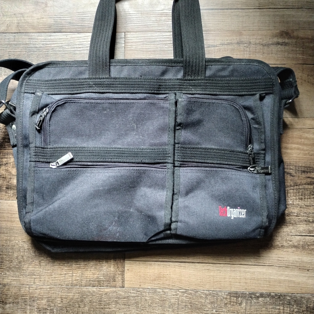 Computer Travel Organizer Bag, tech organizer, great for school or travel, small